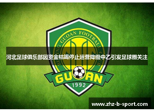 河北足球俱乐部因资金枯竭停止运营降级中乙引发足球圈关注